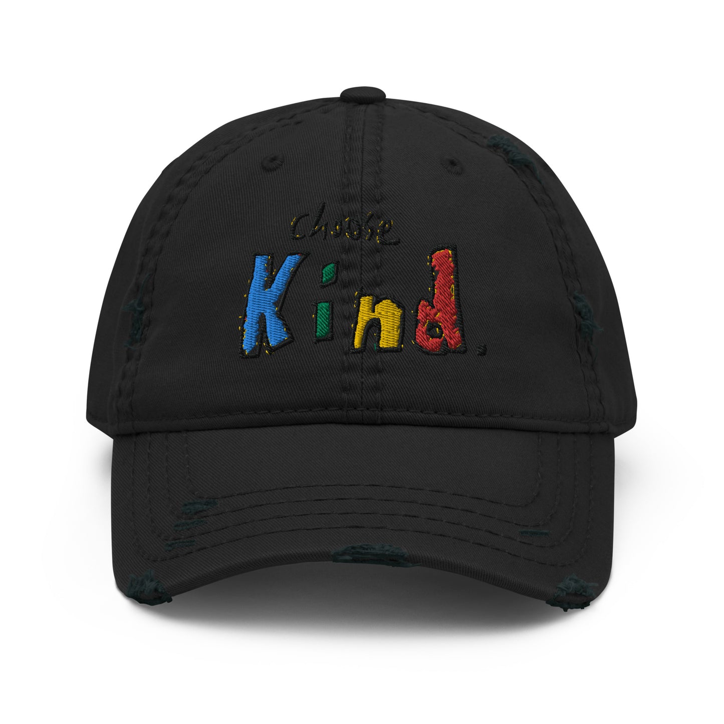 Choose Kind Distressed Dad Hat