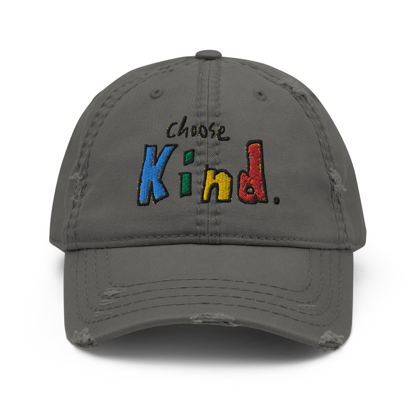 Choose Kind Distressed Dad Hat