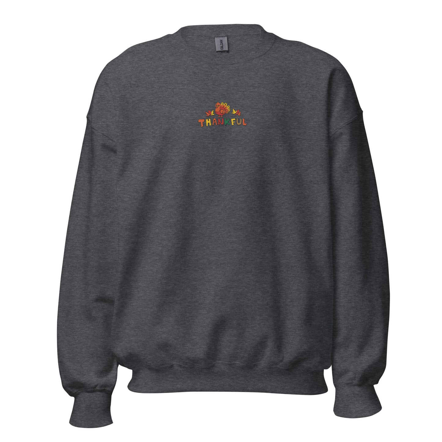 Thankful Embroidered Crewneck Sweatshirt