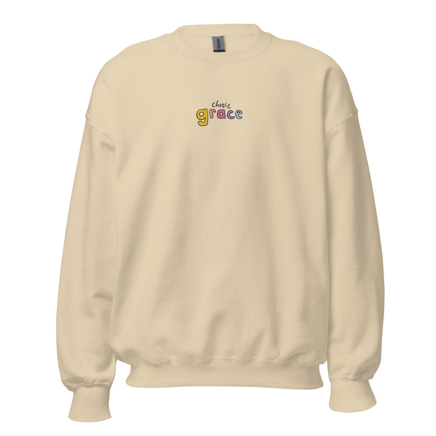 Choose Grace Embroidered Crewneck Sweatshirt