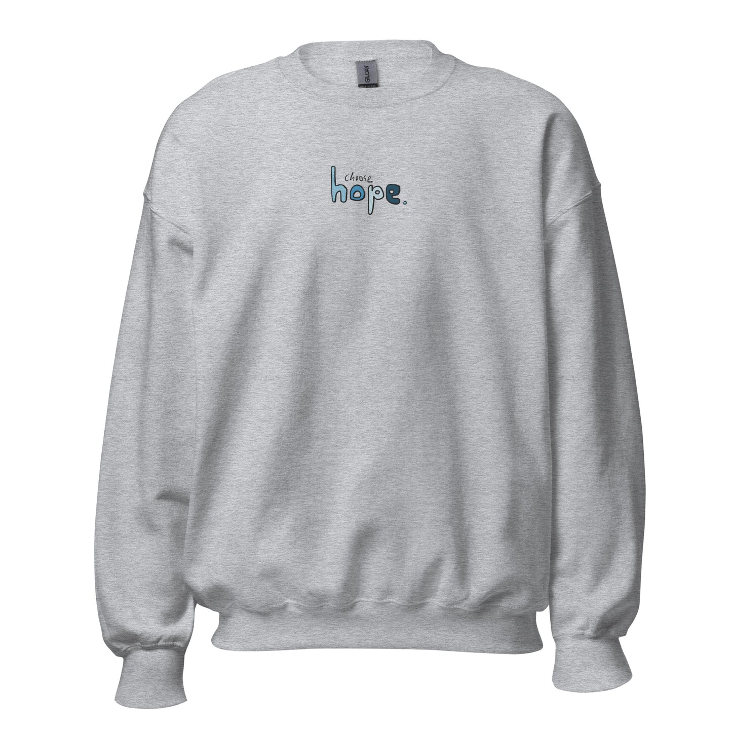 Choose Hope Embroidered Crewneck Sweatshirt