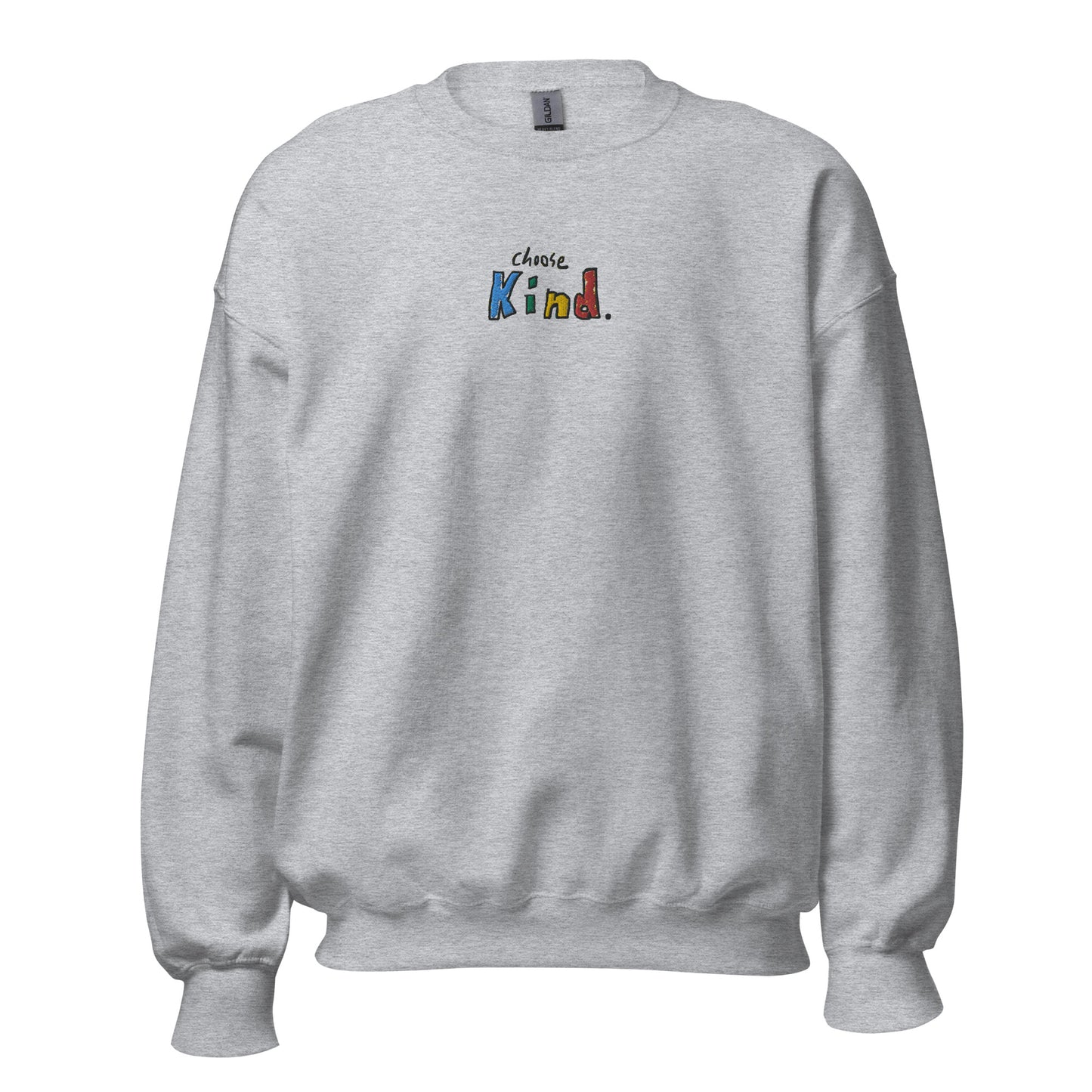 Choose Kind Embroidered Crewneck Sweatshirt