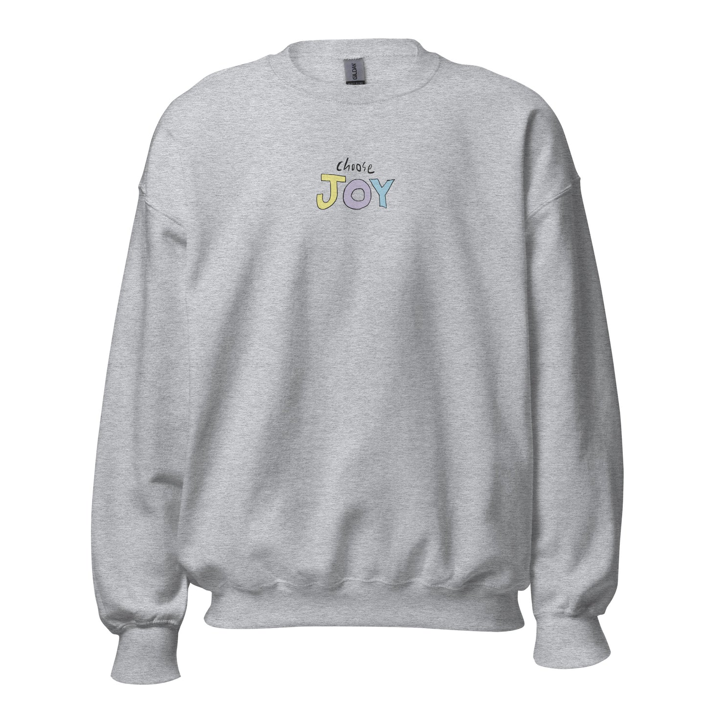 Choose Joy Embroidered Crewneck Sweatshirt