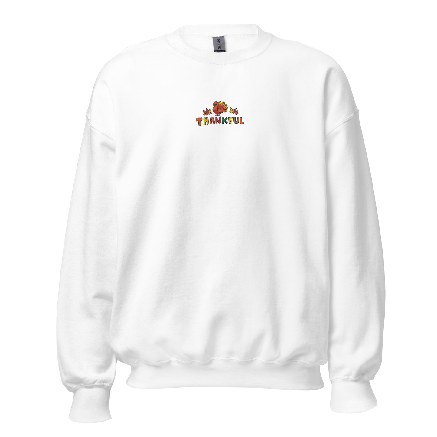 Thankful Embroidered Crewneck Sweatshirt