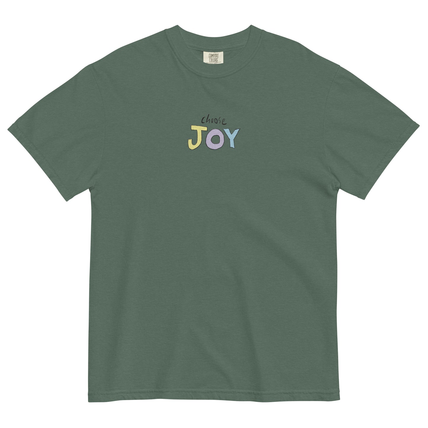 Choose Joy Embroidered T-Shirt