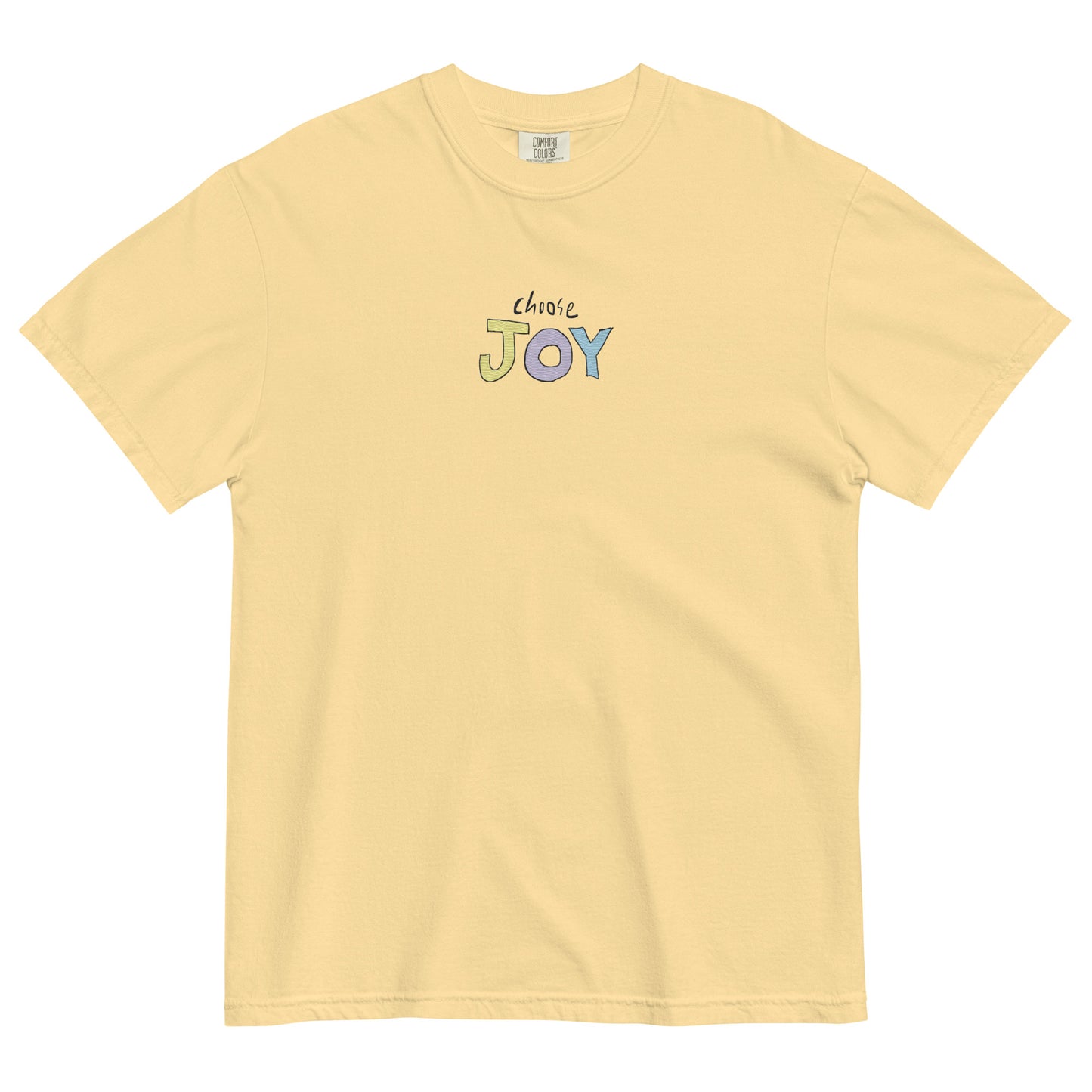 Choose Joy Embroidered T-Shirt