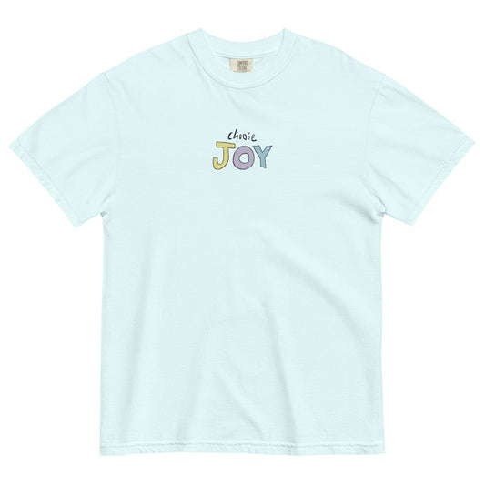 Choose Joy Embroidered T-Shirt