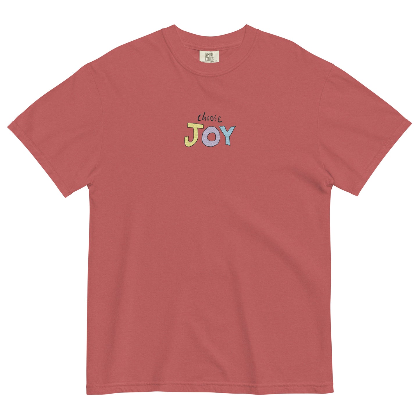 Choose Joy Embroidered T-Shirt