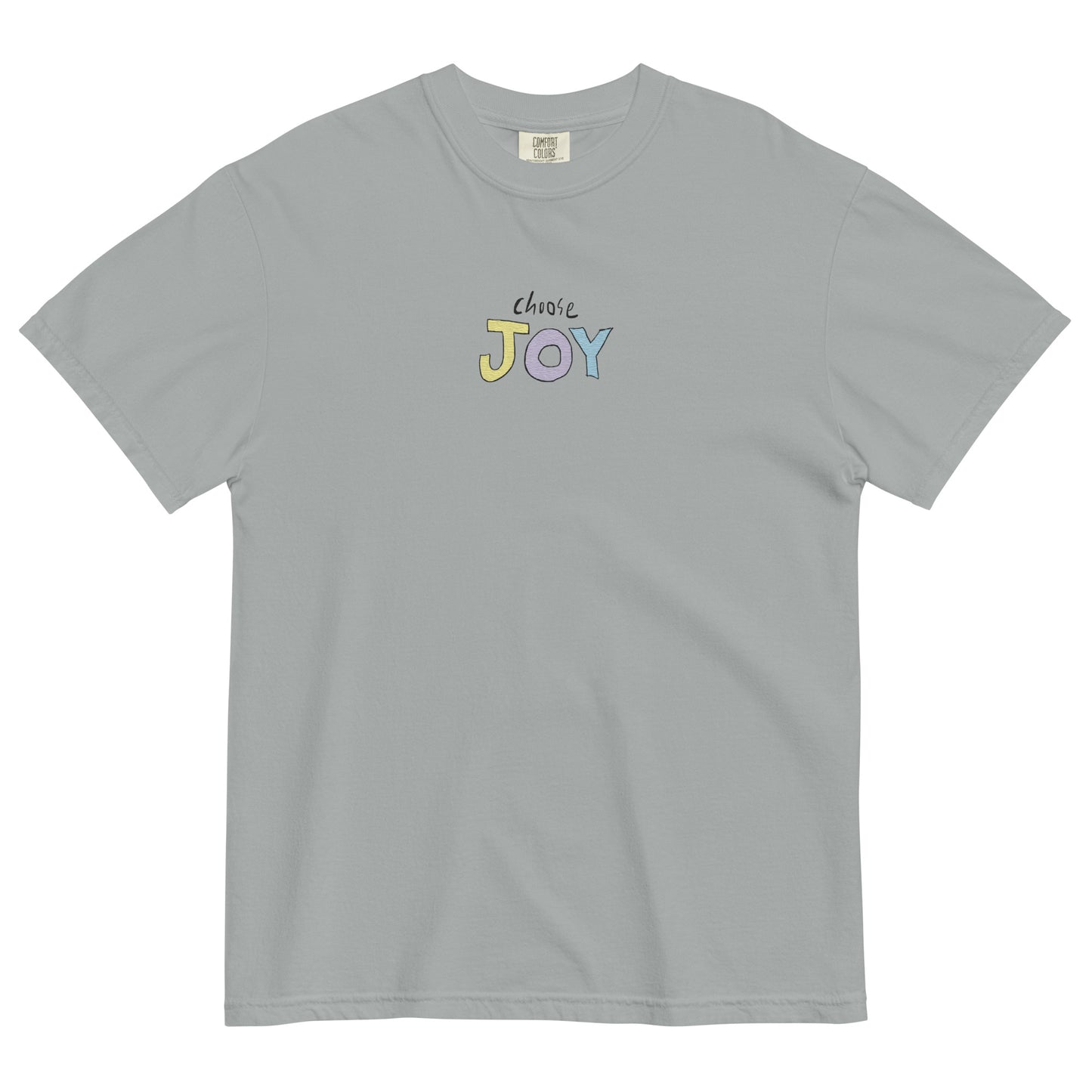 Choose Joy Embroidered T-Shirt