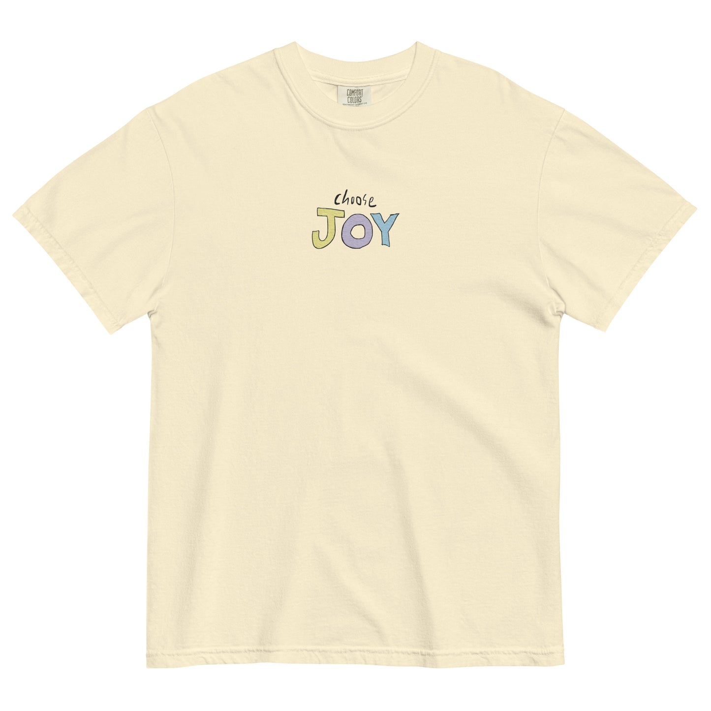 Choose Joy Embroidered T-Shirt