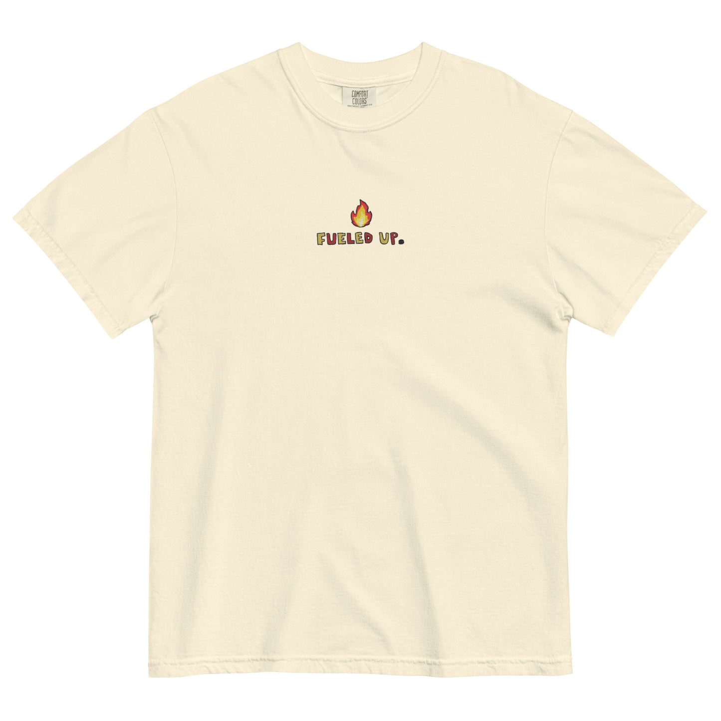 Fueled Up Hockey Embroidered T-Shirt