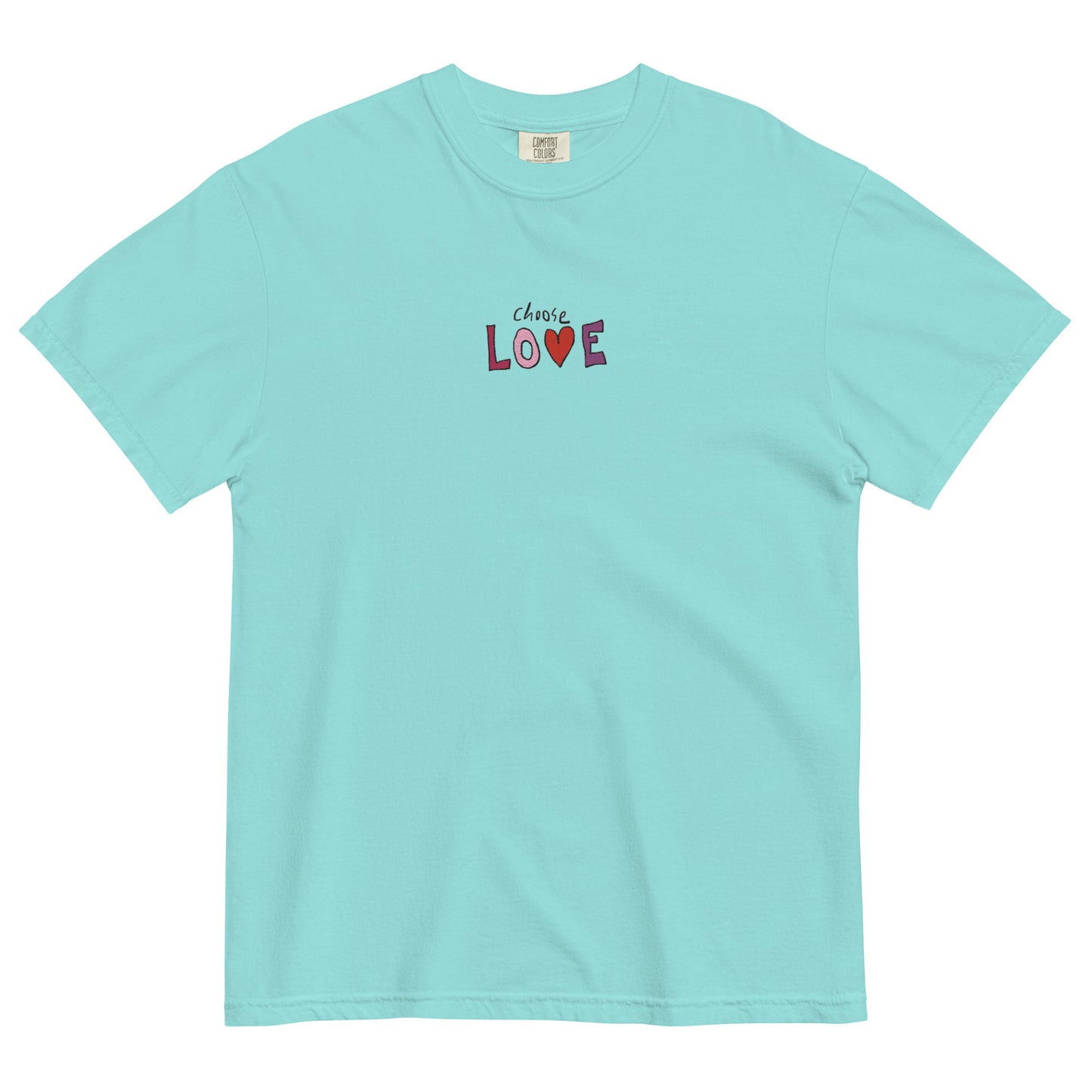 Choose Love Embroidered T-Shirt