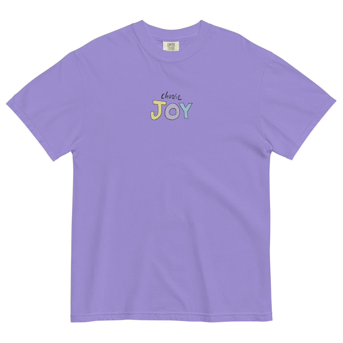 Choose Joy Embroidered T-Shirt