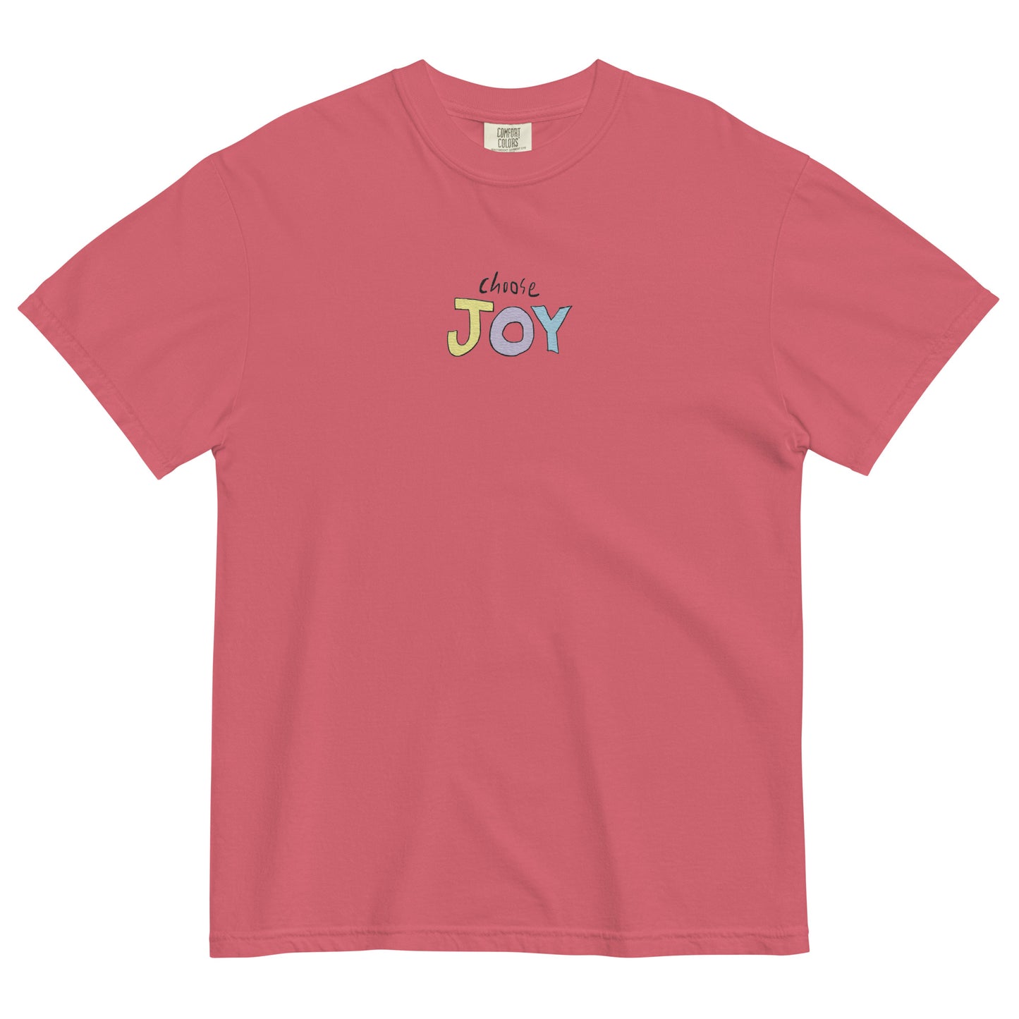 Choose Joy Embroidered T-Shirt