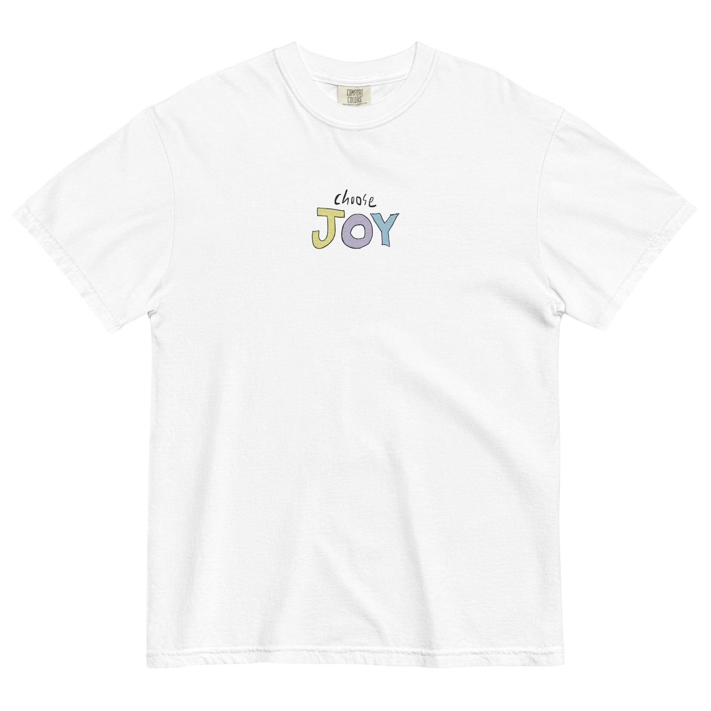 Choose Joy Embroidered T-Shirt