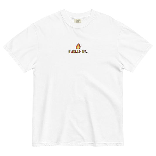 Fueled Up Hockey Embroidered T-Shirt