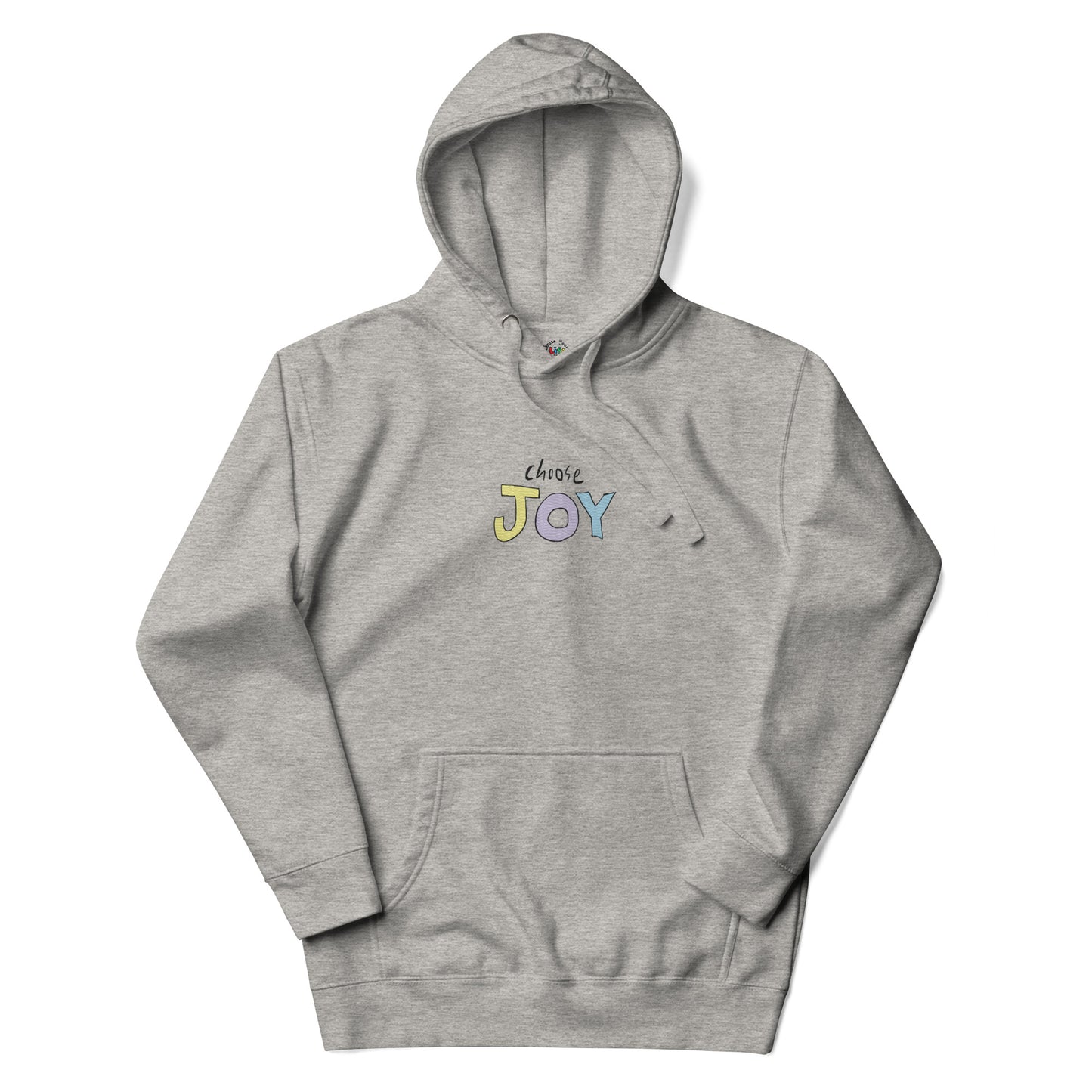 Choose Joy Embroidered Hoodie Sweatshirt