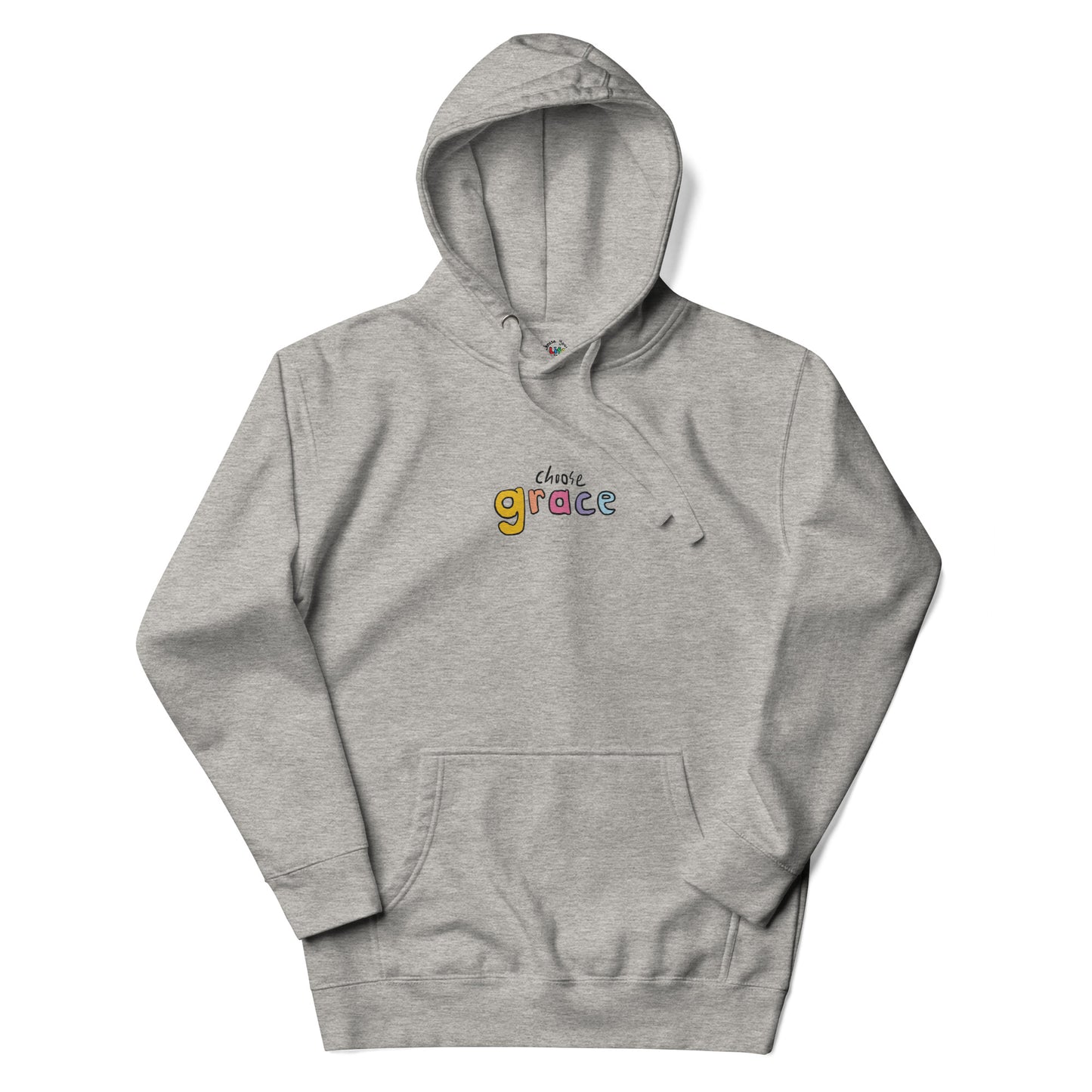 Choose Grace Embroidered Hoodie Sweatshirt