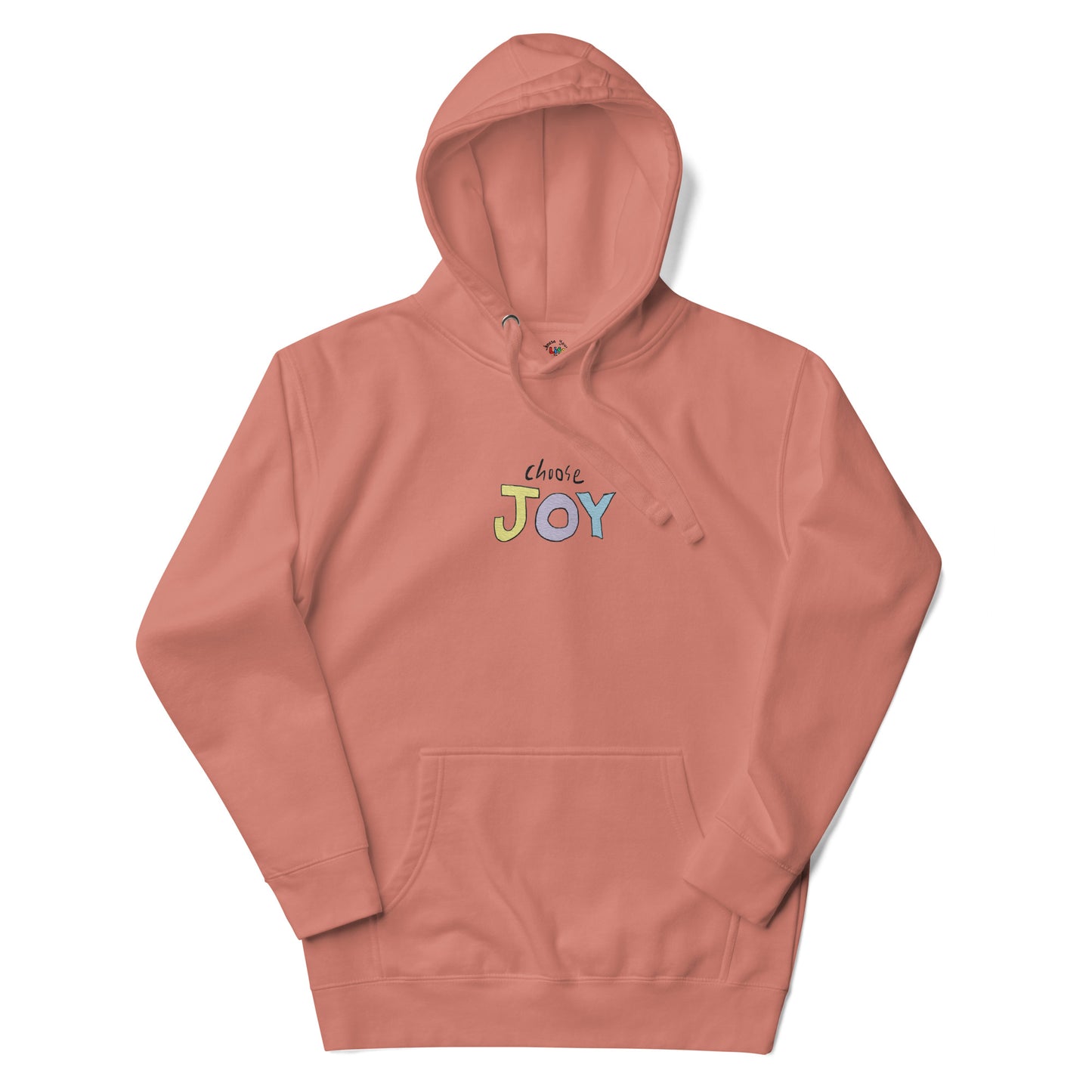 Choose Joy Embroidered Hoodie Sweatshirt