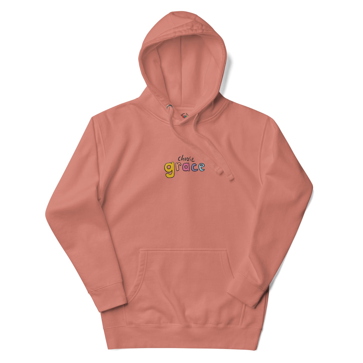 Choose Grace Embroidered Hoodie Sweatshirt