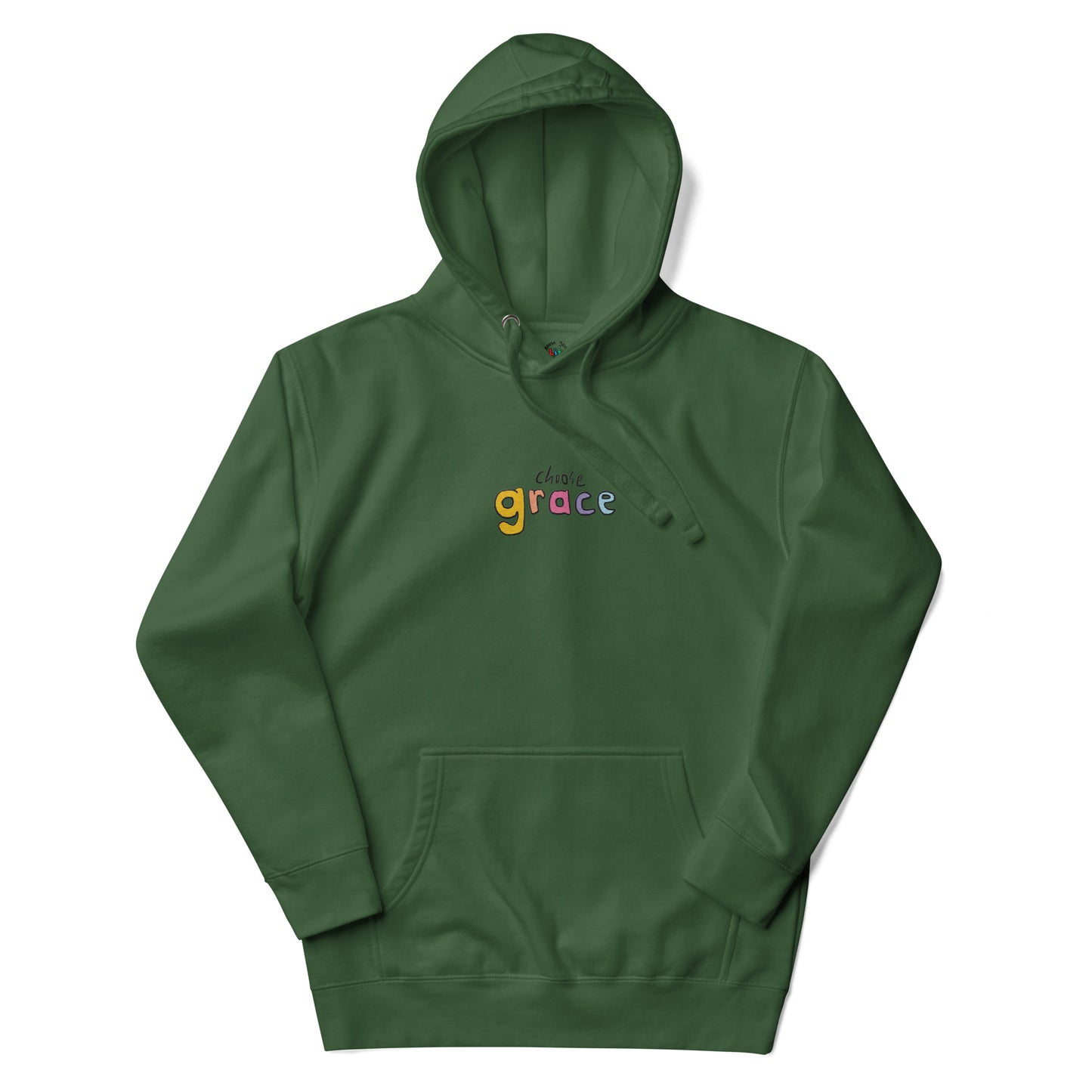 Choose Grace Embroidered Hoodie Sweatshirt