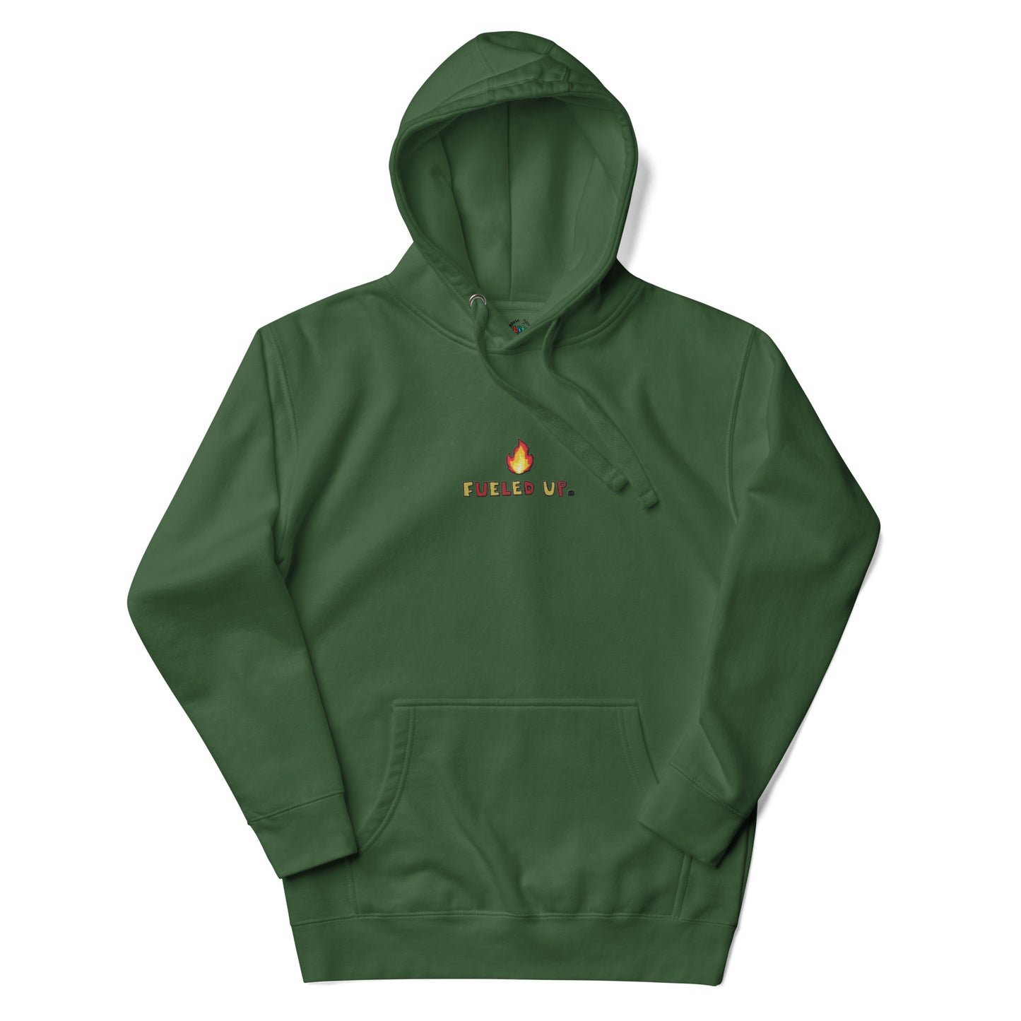 Fueled Up Hockey Embroidered Hoodie Sweatshirt