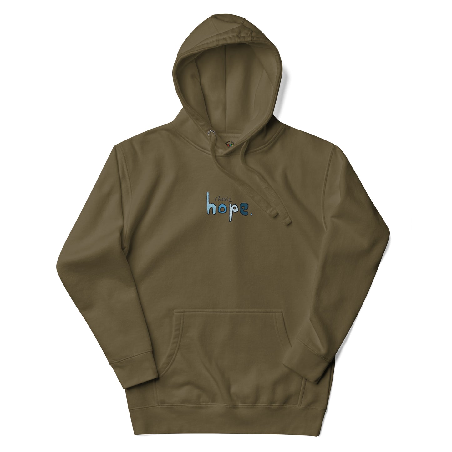 Choose Hope Embroidered Hoodie Sweatshirt