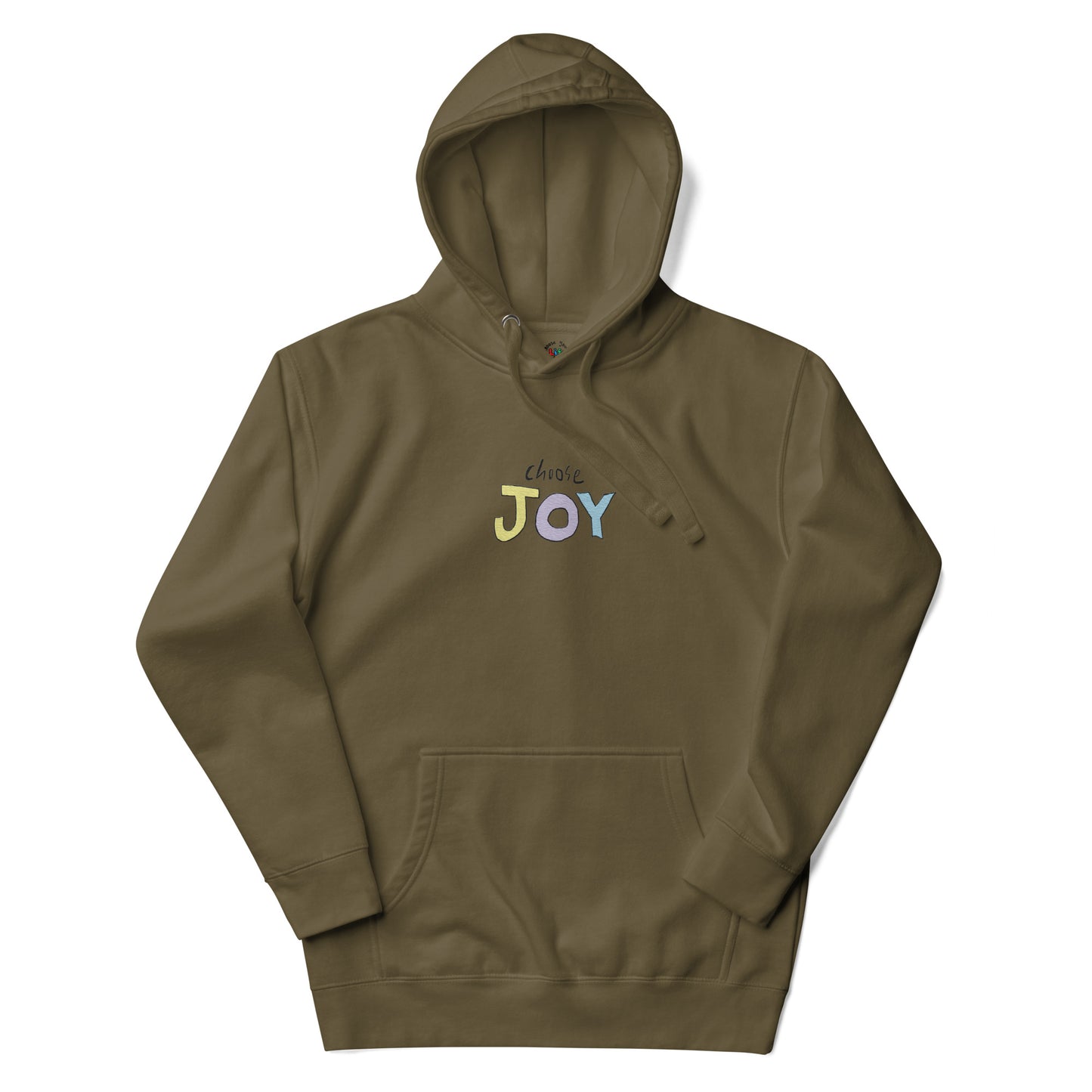 Choose Joy Embroidered Hoodie Sweatshirt