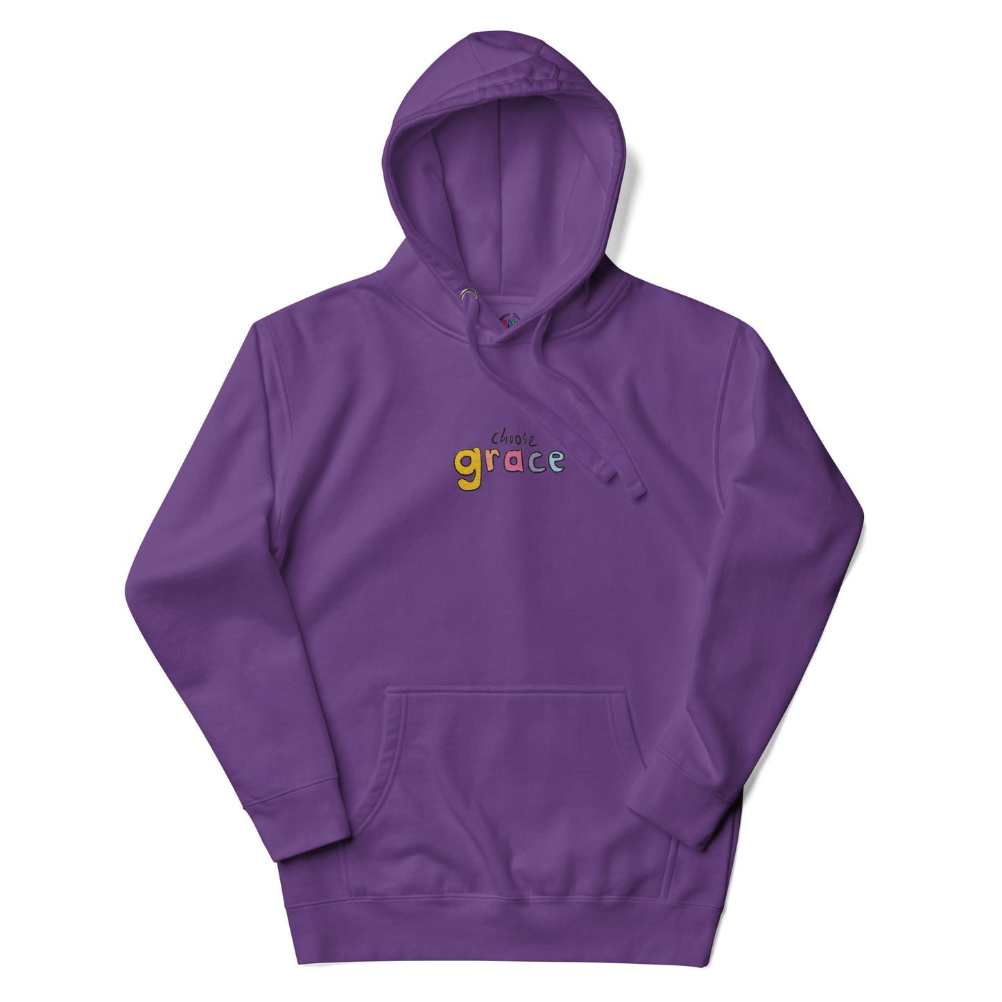 Choose Grace Embroidered Hoodie Sweatshirt