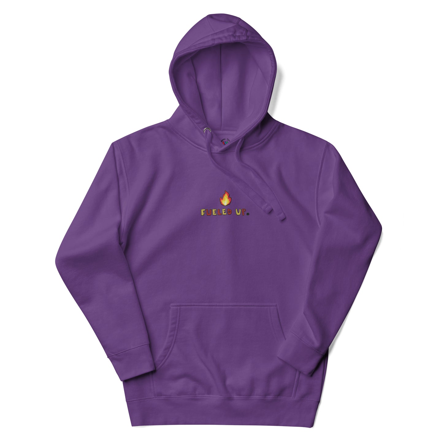 Fueled Up Hockey Embroidered Hoodie Sweatshirt