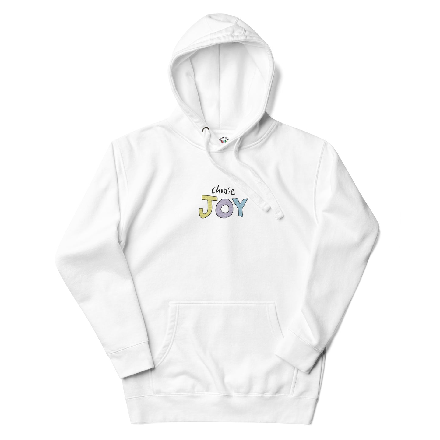 Choose Joy Embroidered Hoodie Sweatshirt