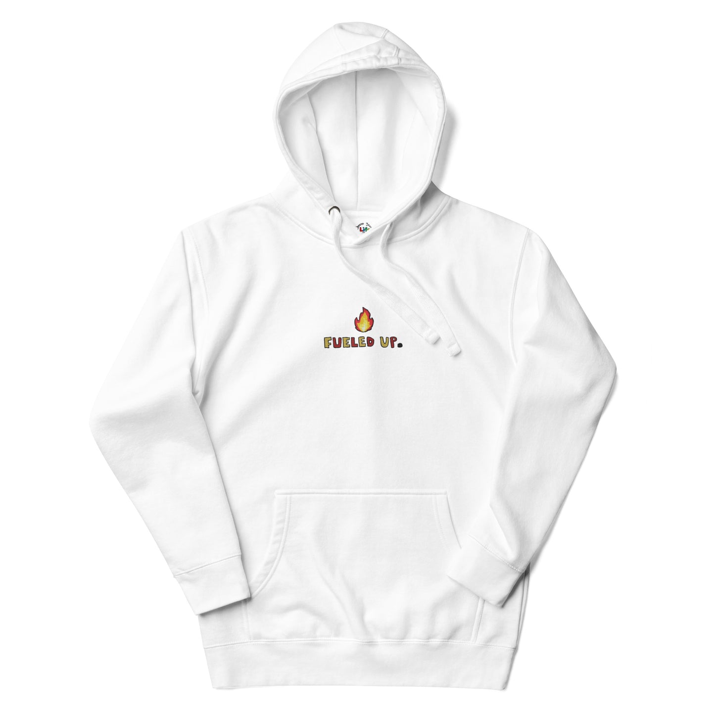 Fueled Up Hockey Embroidered Hoodie Sweatshirt