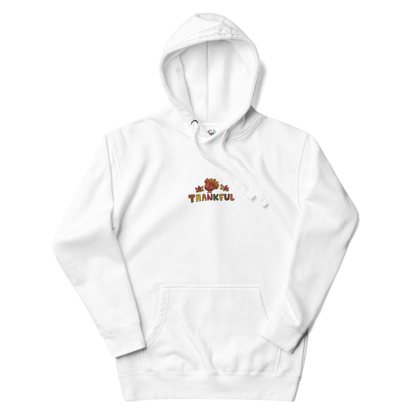 Thankful Embroidered Hoodie Sweatshirt